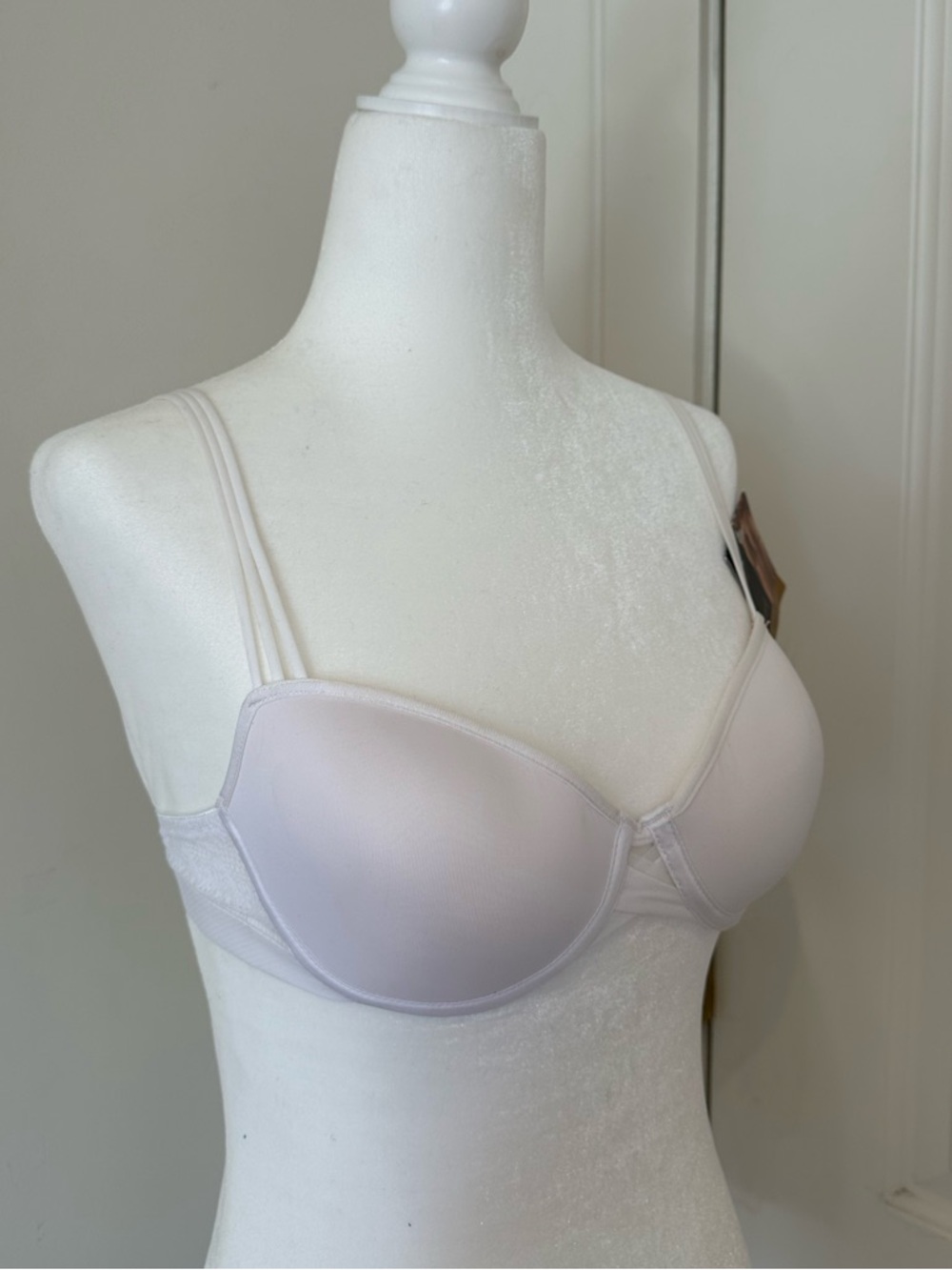 NWT Chantelle Lace Smooth Cup T-Shirt Bra White 32C